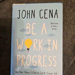 John Cena 'Be a Work in Progress' Book